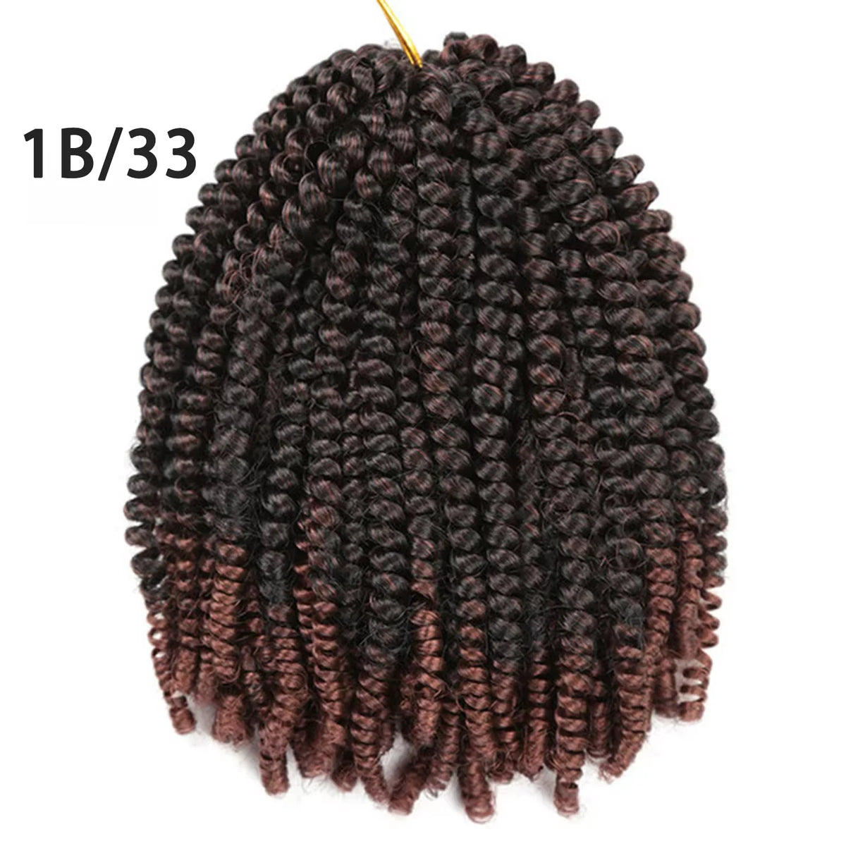 Fluffy Spring Twist Crochet Braiding Hair Extensions for Protective Styles