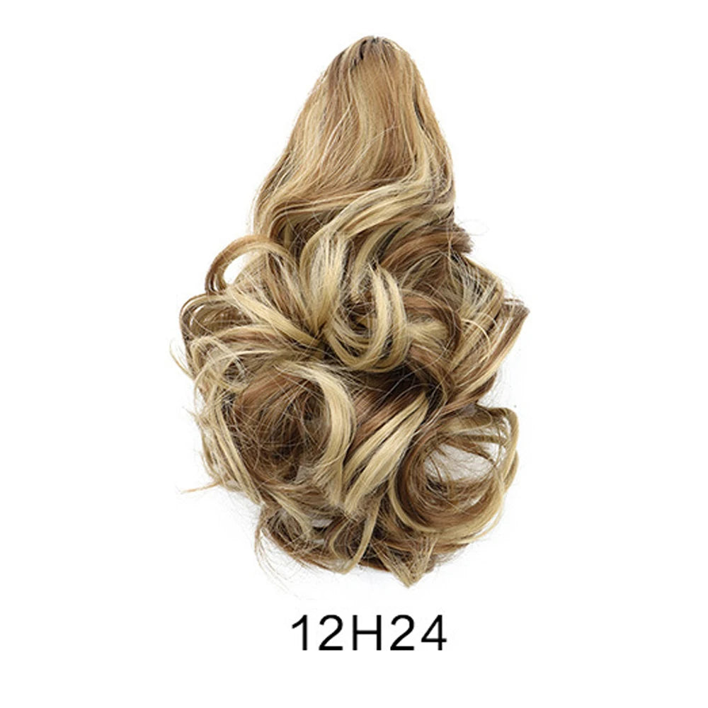 Wavy Claw Clip Ponytail Extension for Instant Volume and Hairstyle