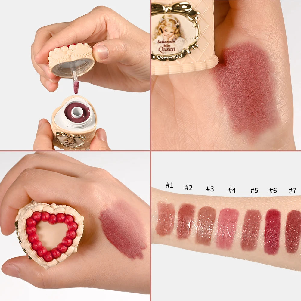 Strawberry Cake Soft Matte Lip Cream for Long Lasting Hydration - 4