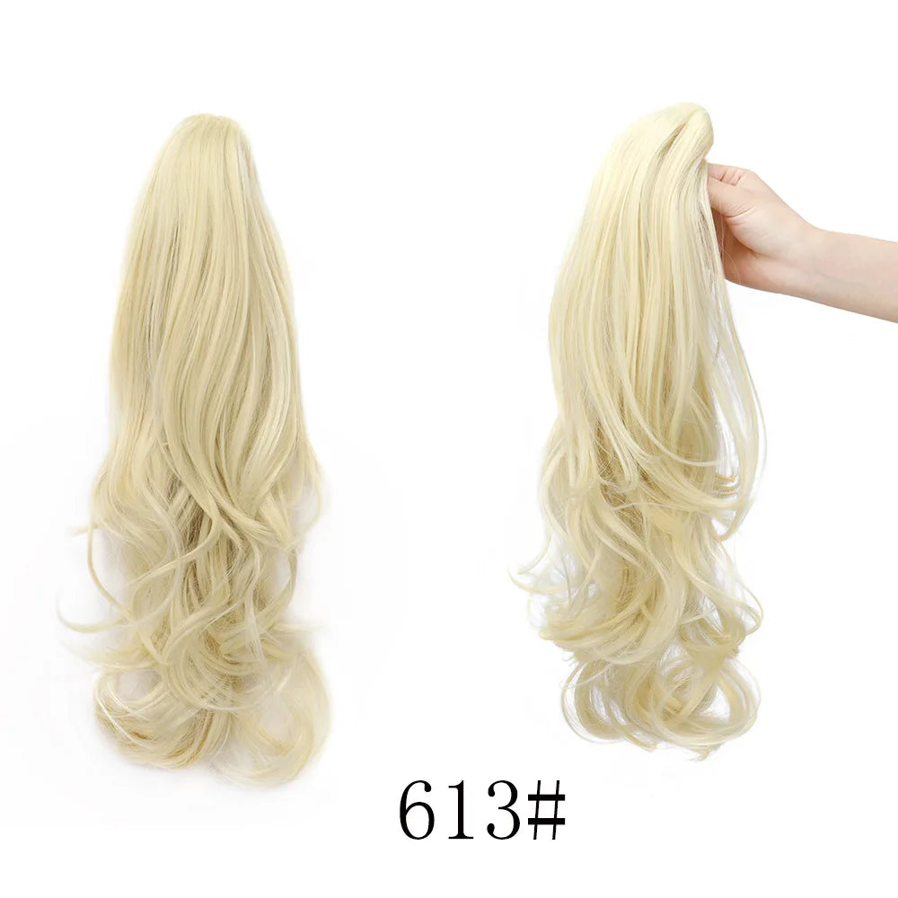 22-Inch Wavy Drawstring Ponytail Extension - 13