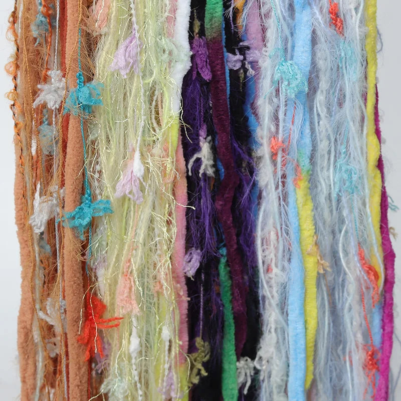 Bohemian Braided Dreadlock Headband for Festivals - 4