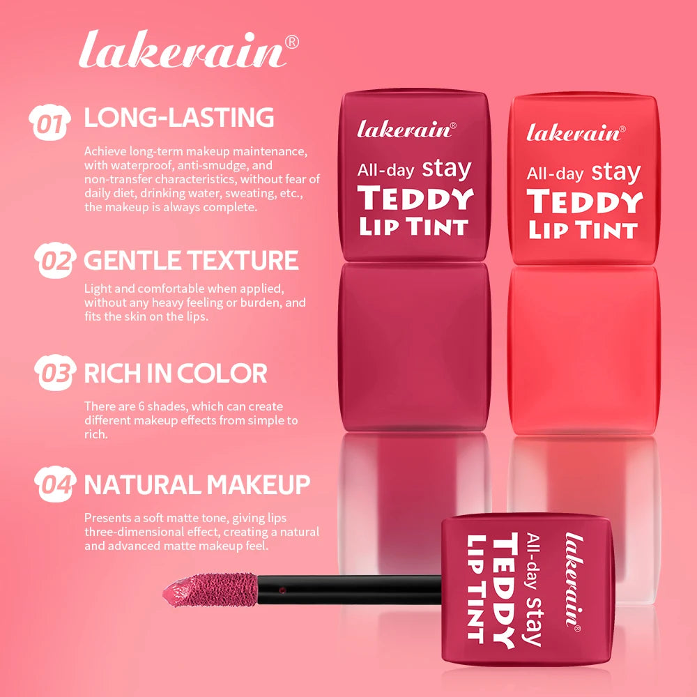 Waterproof Matte Lip Tint for Long-Lasting Comfortable All-Day Wear - 5