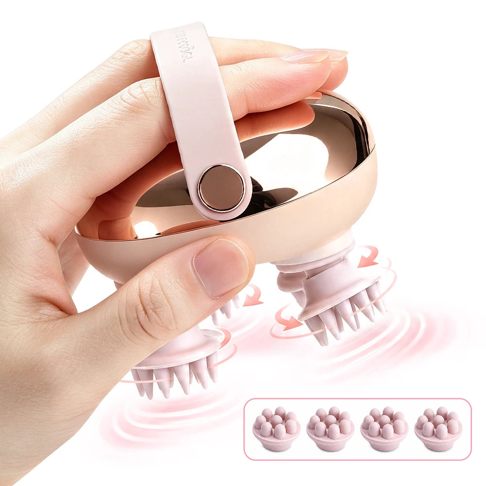 Electric Scalp and Body Massage Tool for Muscle Relief and Relaxation