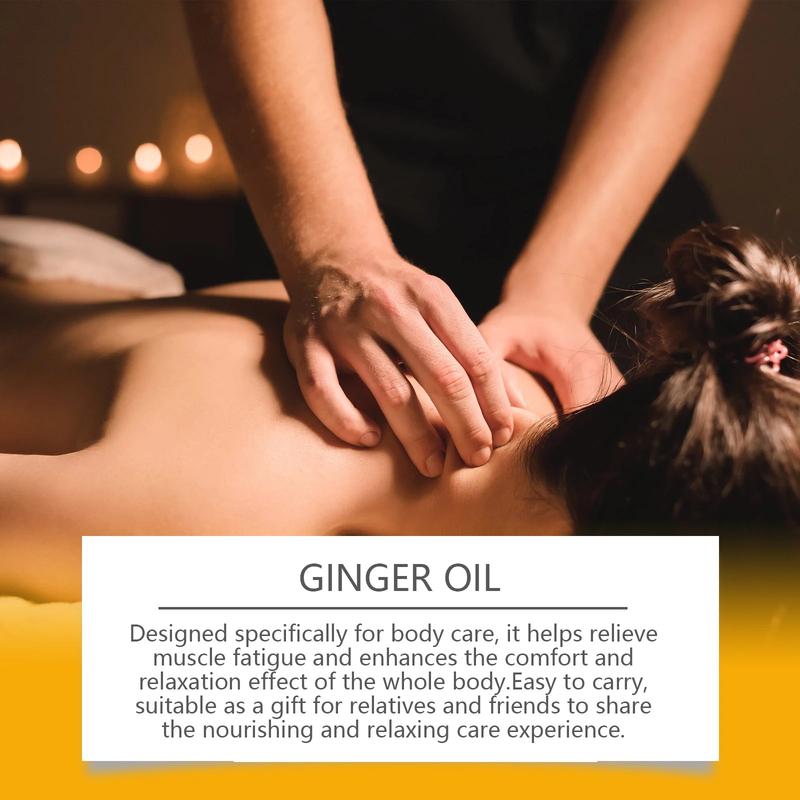 Ginger Essential Massage Oil for Muscle Relief and Skin Nourishment - 11