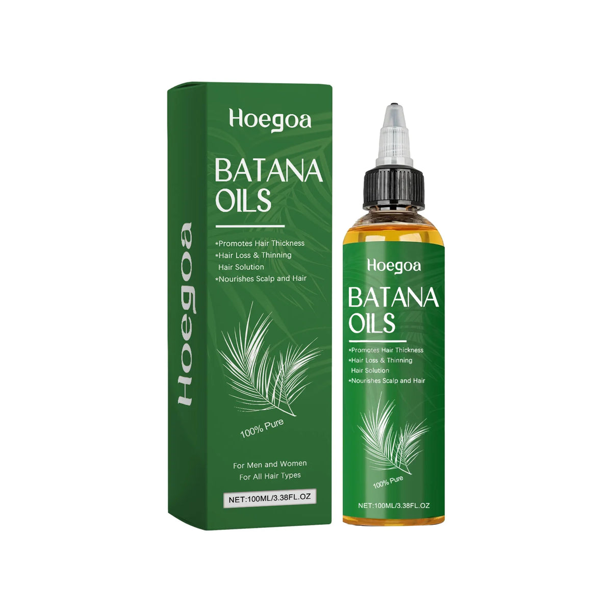 Pure Batana Oil for Hair Growth and Scalp Nourishment Treatment