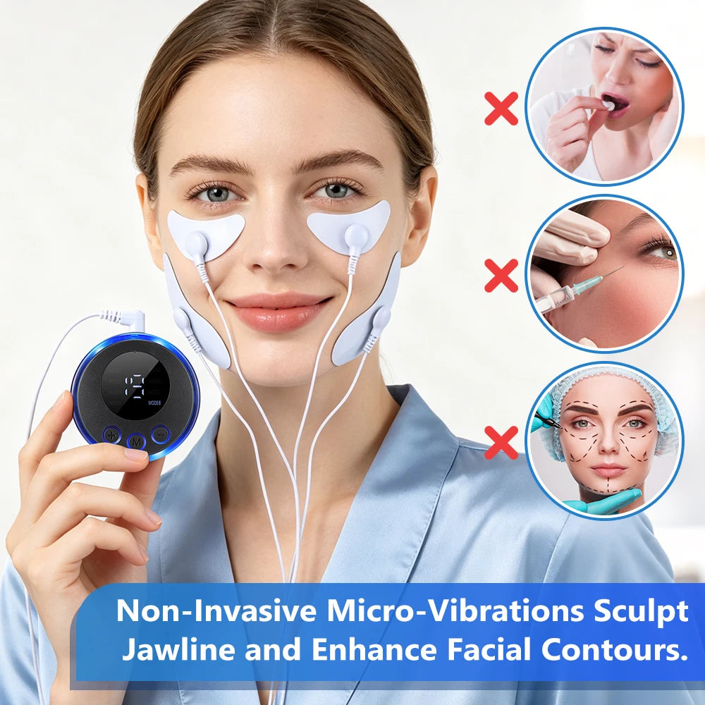 Electric EMS Eye and Facial Muscle Stimulator for Lifting and Anti-Aging