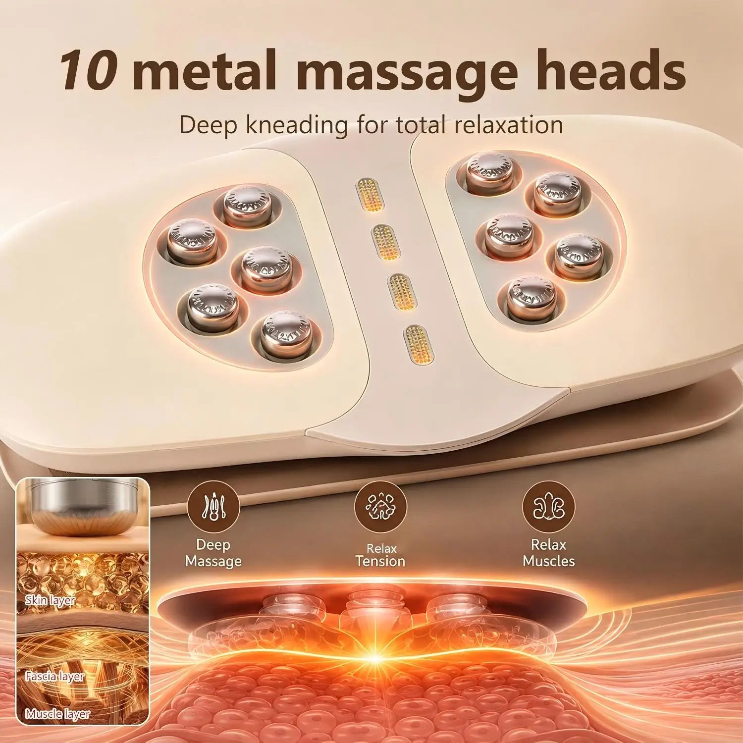 Electric Lumbar Traction Massager for Lower Back Pain and Spine Relief - 4