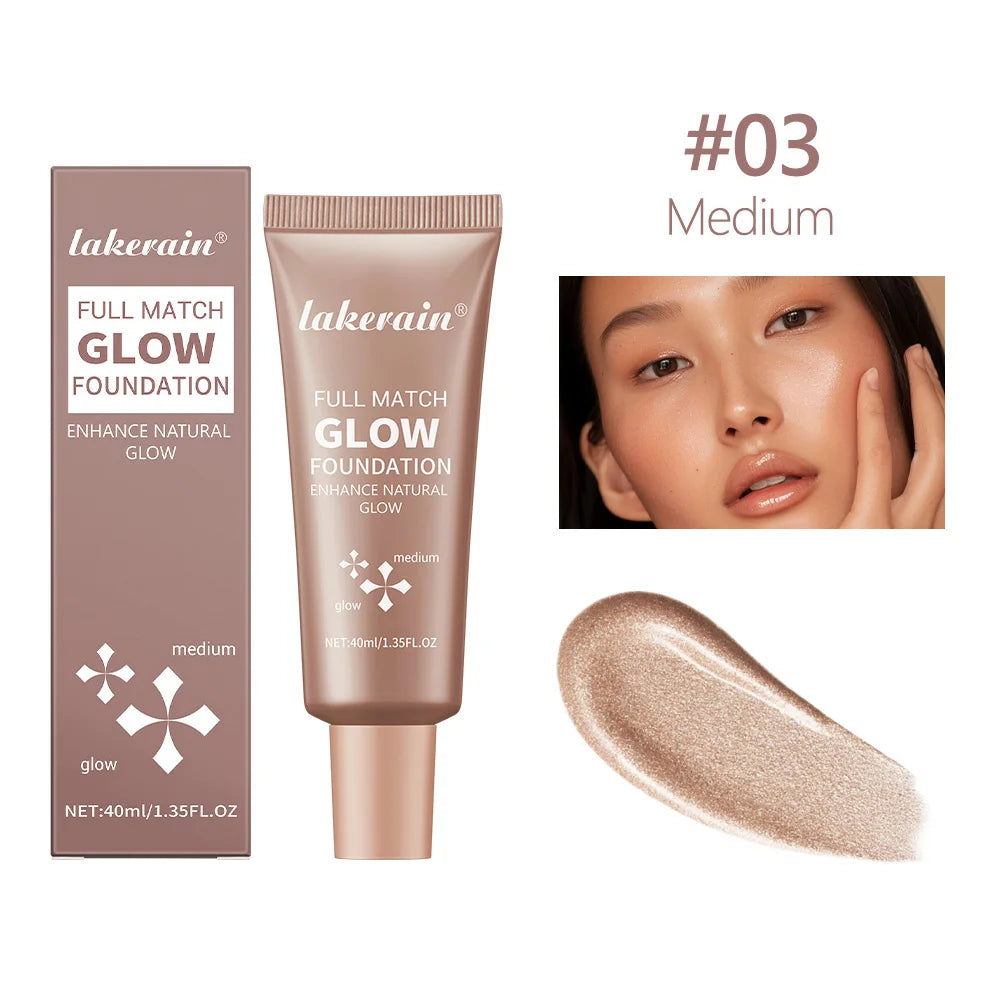 Liquid Illuminating Foundation and Highlighter for Face and Body