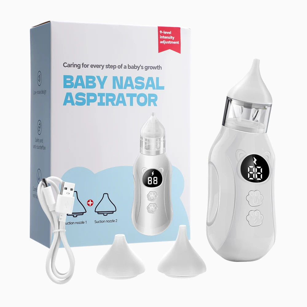 Electric Baby Nasal Aspirator with Music and Suction Control - 20