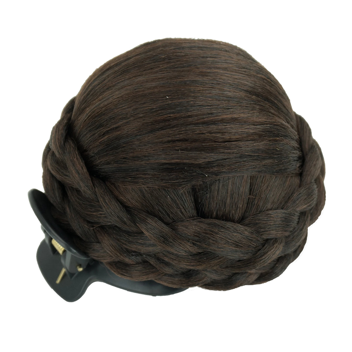 Braided Chignon Claw Clip Hair Bun Updo