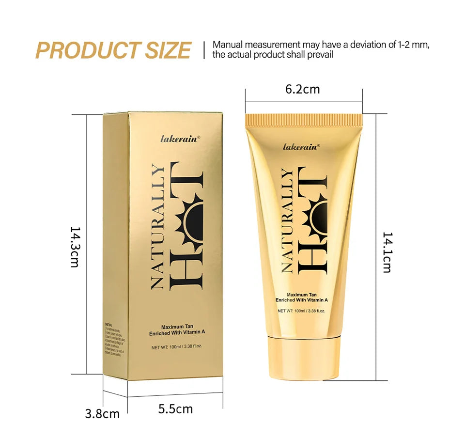Naturally Hot Body Tanning Cream for a Long-Lasting Sun-Kissed Glow - 16