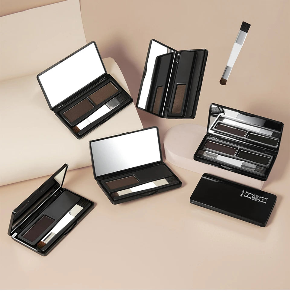 Waterproof Hairline Shadow and Root Cover Up Powder Palette - 20