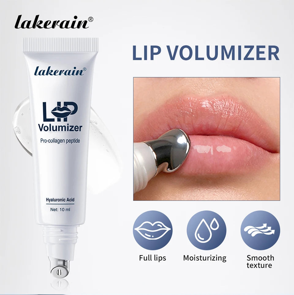 Hydrating Hyaluronic Acid Lip Plumper Oil for Smooth Glossy Finish - 7