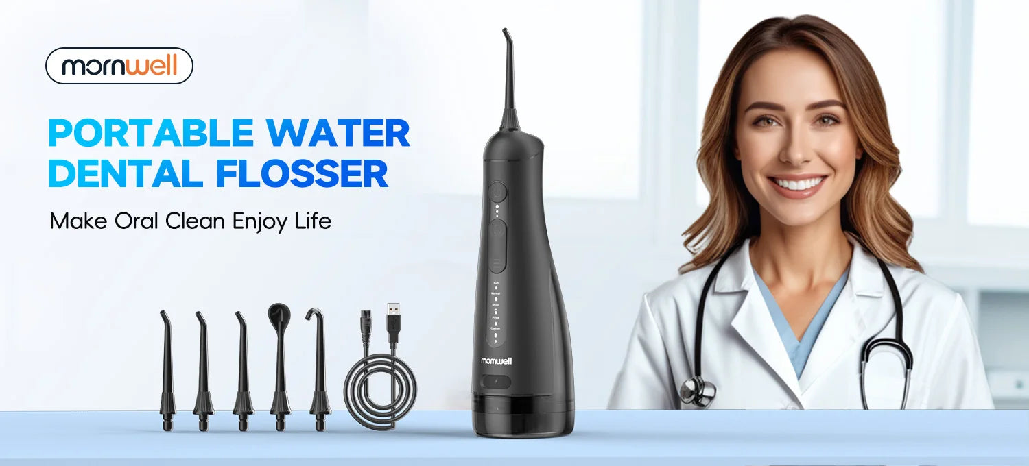 Portable Cordless Water Flosser for Deep Cleaning and Gum Health - 7