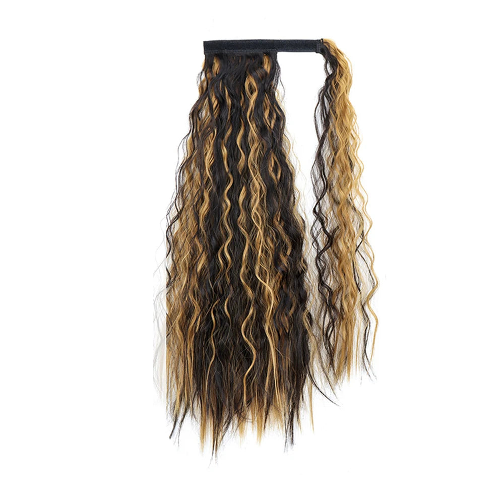 Curly Drawstring Ponytail Hair Extension for Instant Volume and Length