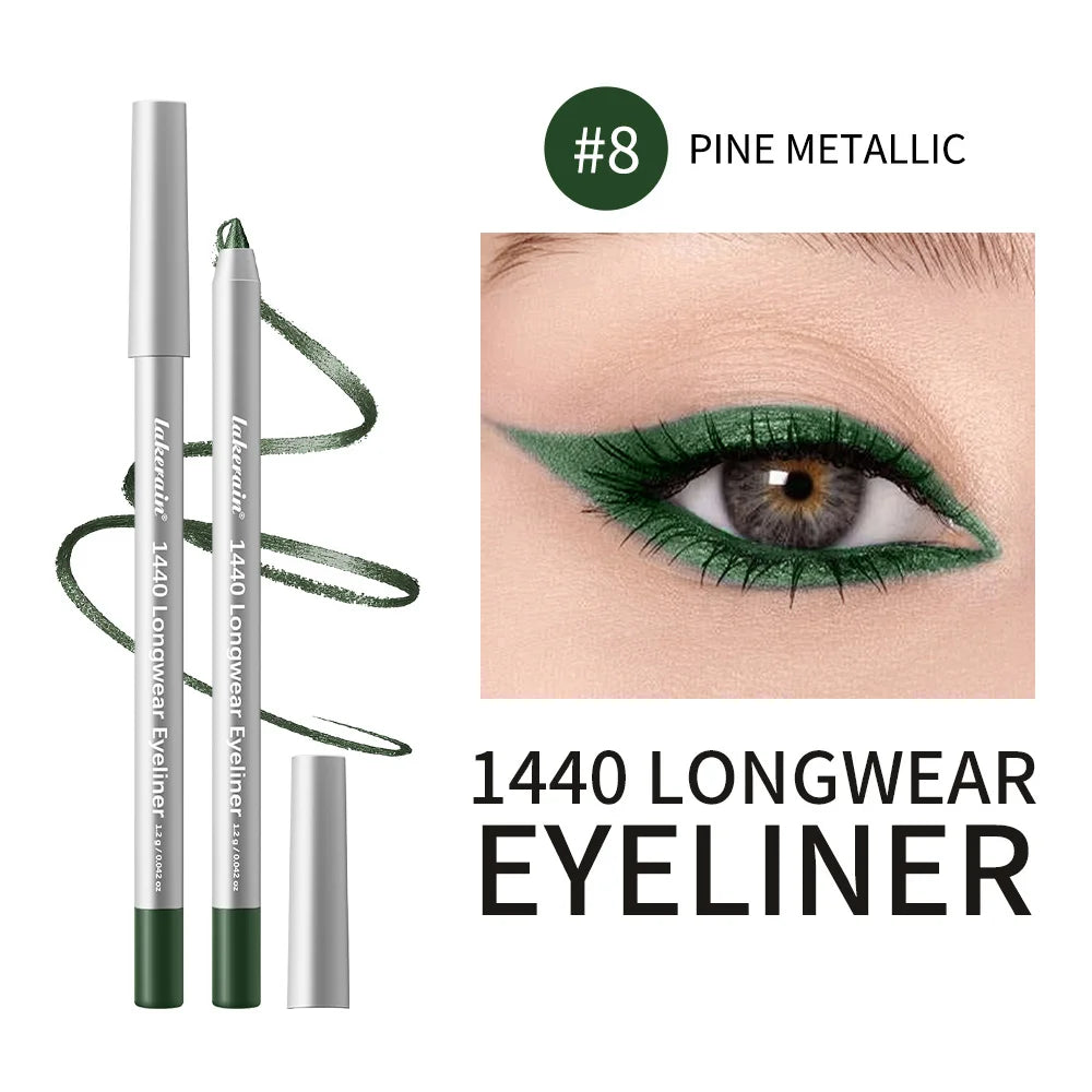 Waterproof Long-Lasting Eyeliner Pencil for Precise Smokey Eye Makeup - 30