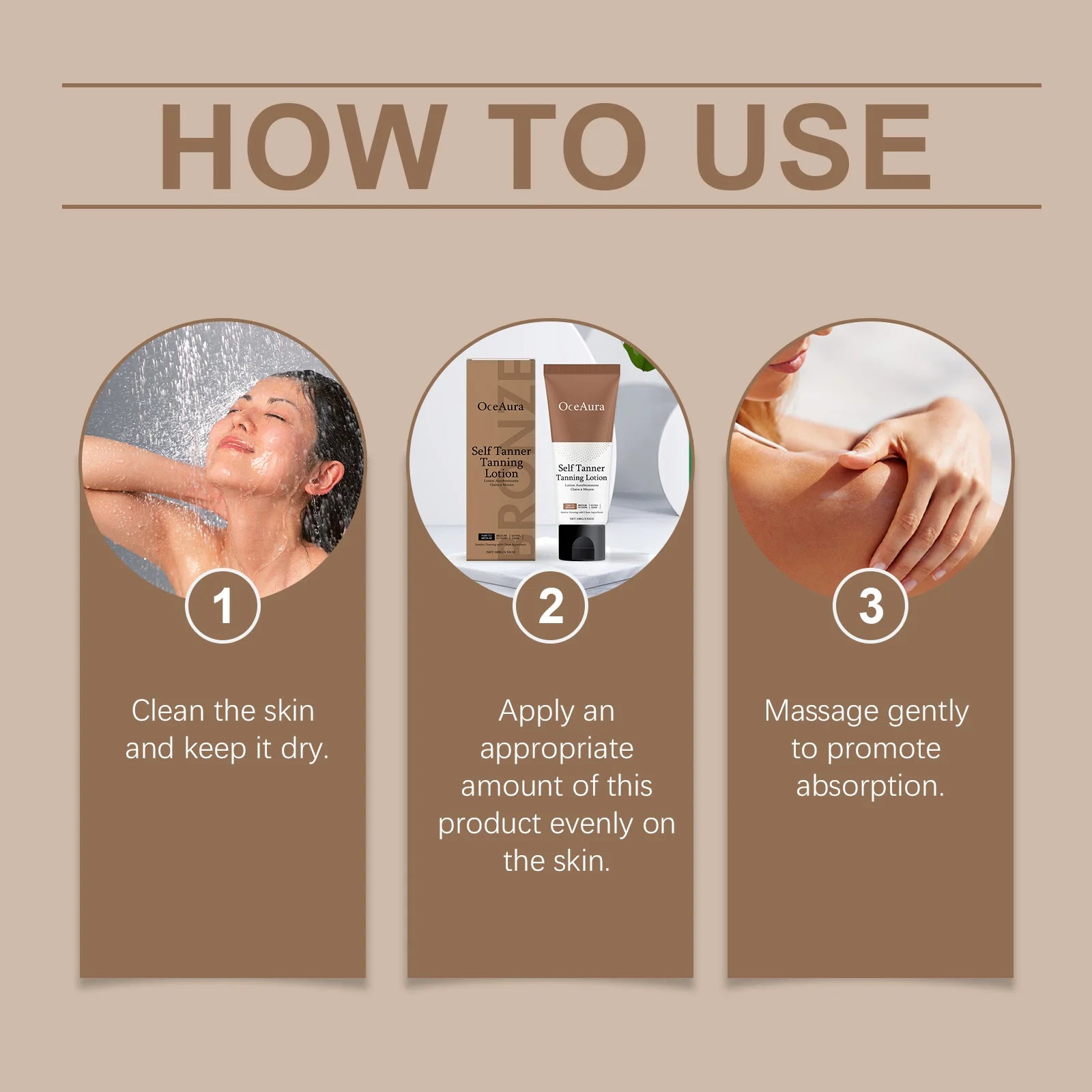 Gradual Sunless Tanning Lotion for a Natural Bronze Glow - 12