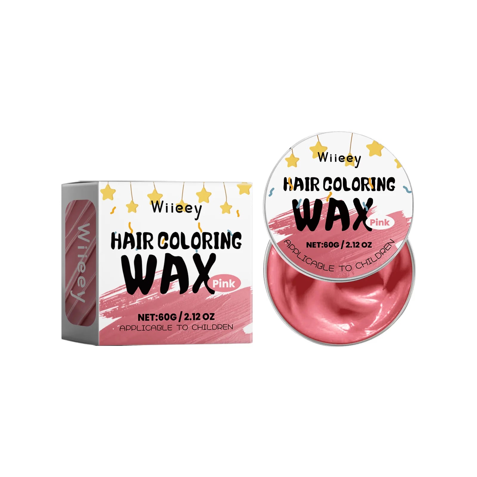 Temporary Washable Hair Color Wax for Kids and Party Styling - 11