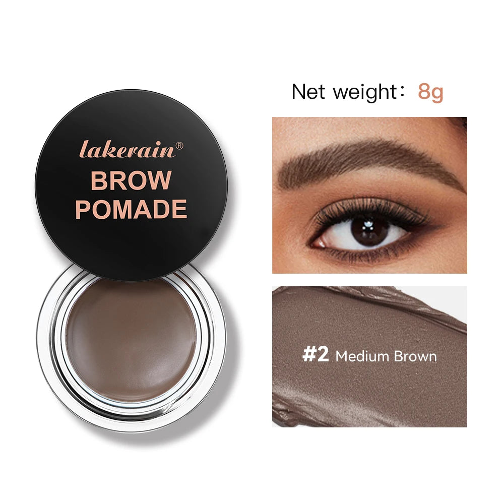 Waterproof Long-Lasting Brow Pomade Gel for Natural Defined Eyebrows - 20