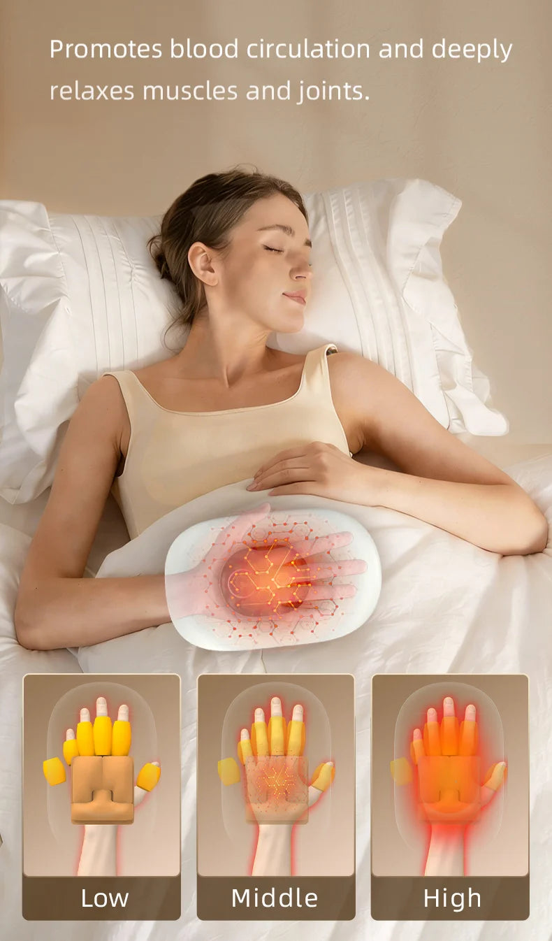 Electric Hand and Finger Massager with Deep Palm Kneading - 12
