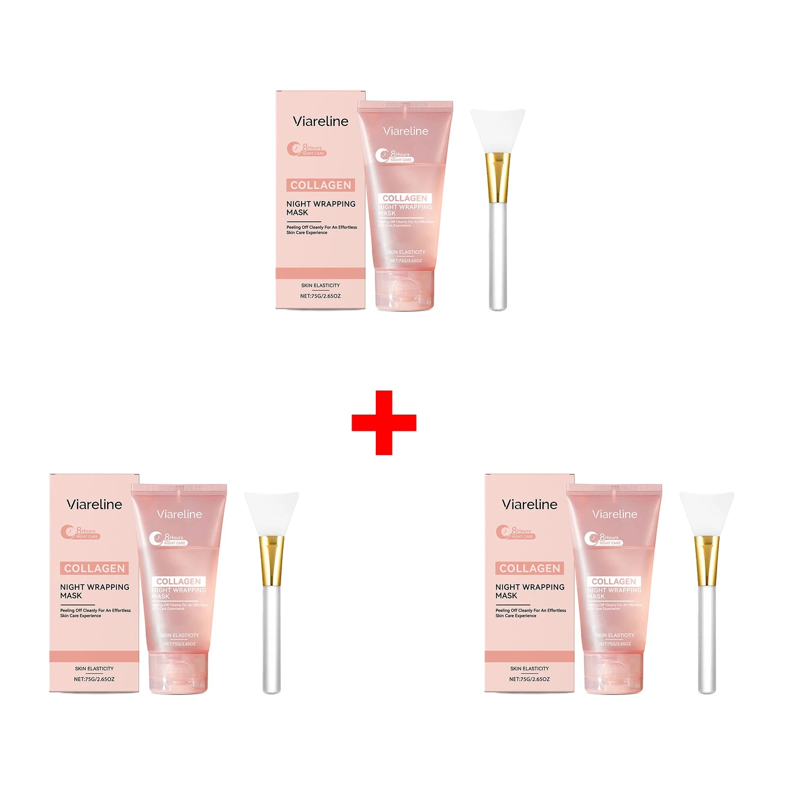 Collagen Overnight Firming Peel-Off Mask for Radiant and Plump Skin - 14