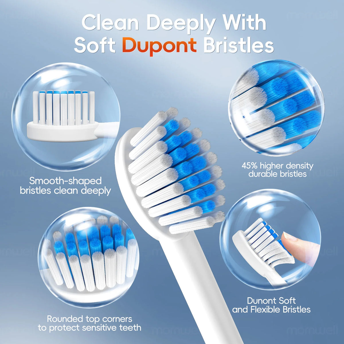 Rechargeable Sonic Electric Toothbrush for Deep Cleaning and Whitening