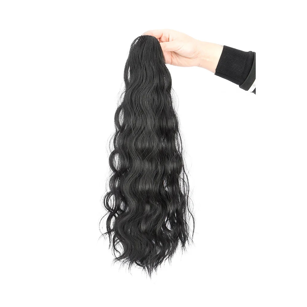 Wavy Claw Clip Ponytail Hair Extension - 13