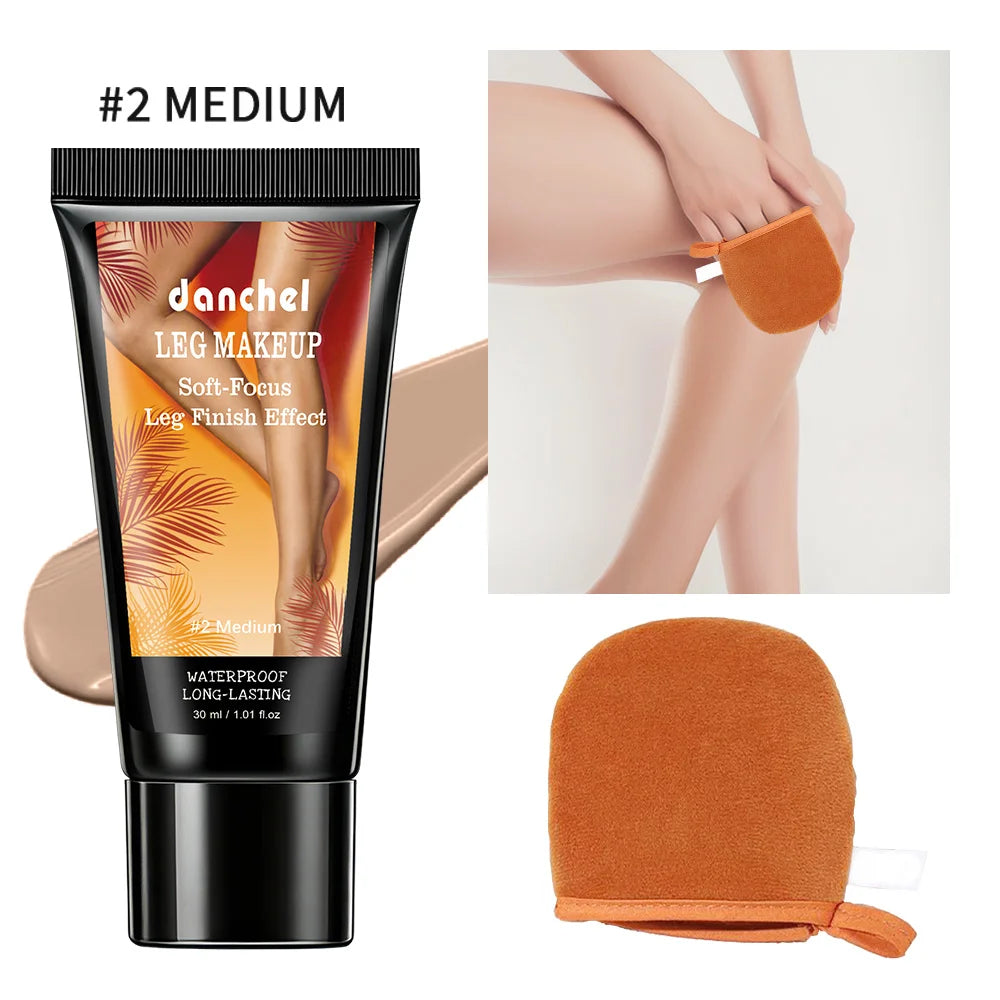 Waterproof Leg Foundation and Body Concealer for Flawless Skin Tone