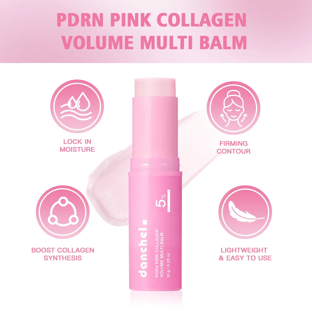 Salmon PDRN Peptide Serum and Collagen Volume Balm Set for Radiant Skin - 21