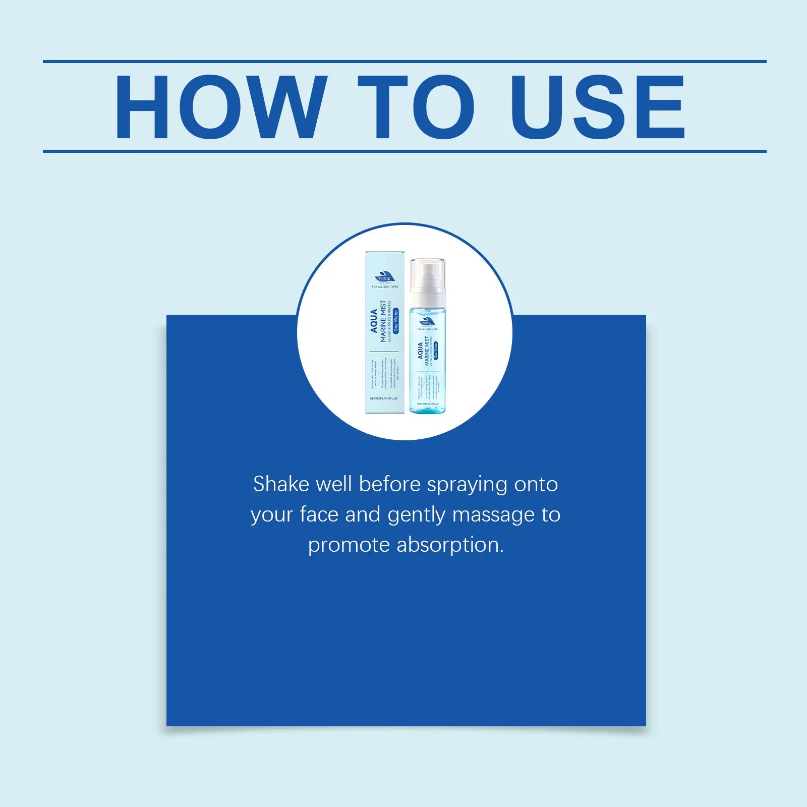 Sea Water and Hyaluronic Acid Hydrating Facial Mist for Glowing Skin - 12