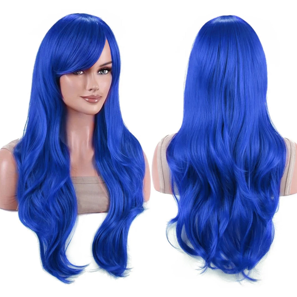Long Wavy Teal Green Cosplay Wig for Anime Costumes