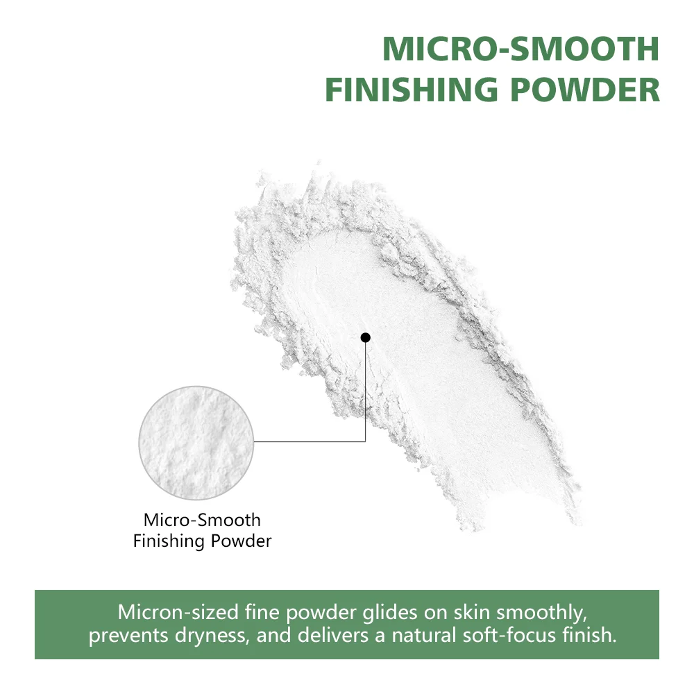 Matte Loose Finishing Powder for Oil Control and Flawless Skin