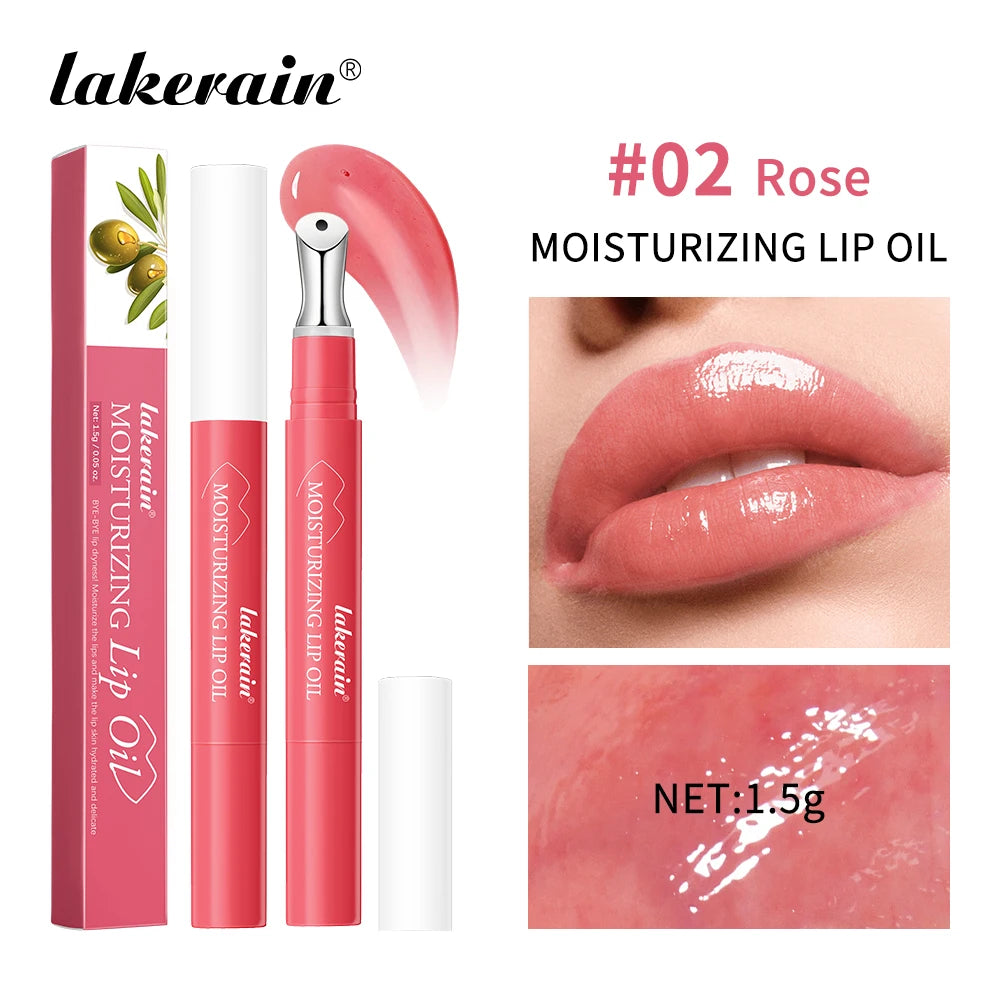 Moisturizing Lip Oil Serum for Hydrated Smooth and Plump Lips