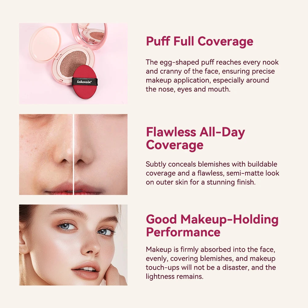 Long-Lasting Full Coverage Cushion Foundation with Sun Protection - 4