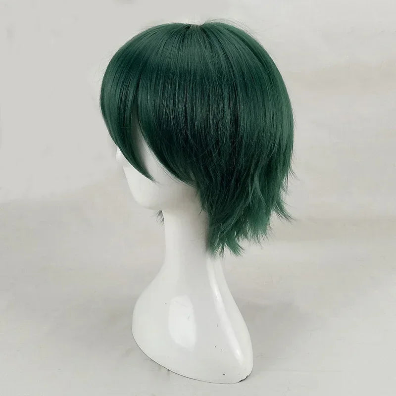 Short Layered Synthetic Cosplay Wig for Costume Parties and Events - 3
