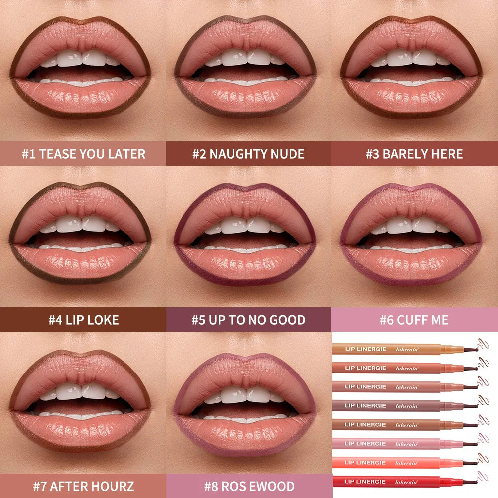 Waterproof Felt Tip Lip Liner for Sculpted and Plump Looking Lips - 4