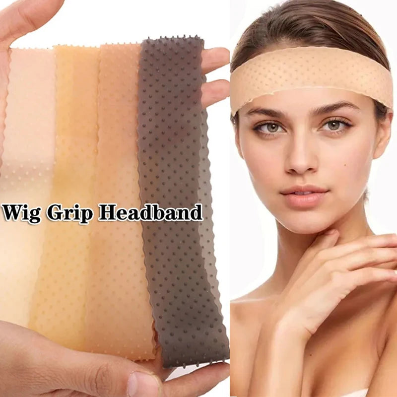 Silicone Non-Slip Wig Grip Headband for Secure Wig Placement - 1