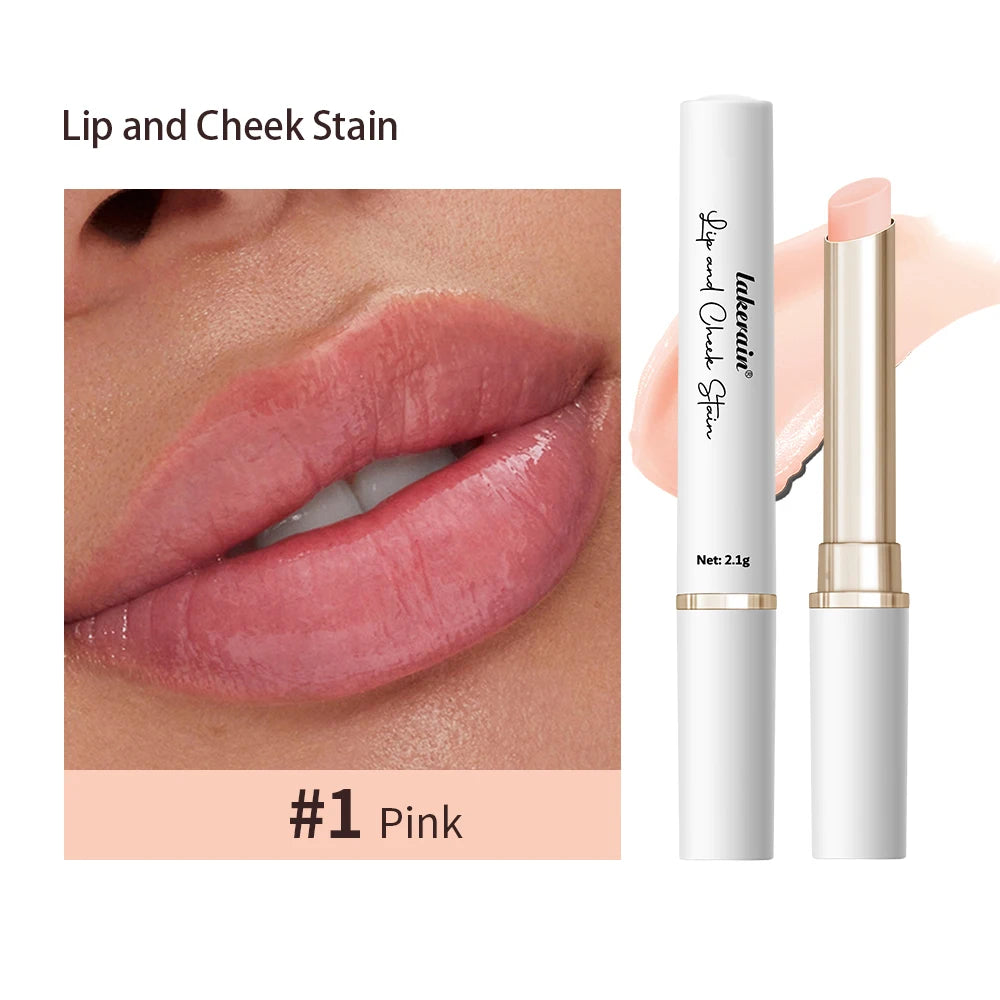 pH-Activated Color-Changing Lip and Cheek Stain for Natural Glow - 1