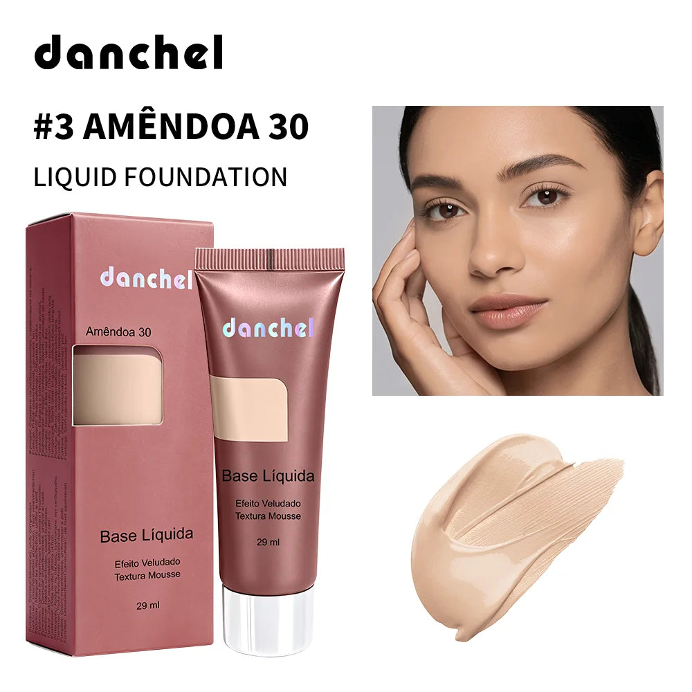 Velvet Matte Liquid Foundation for Flawless Long Lasting Daily Coverage
