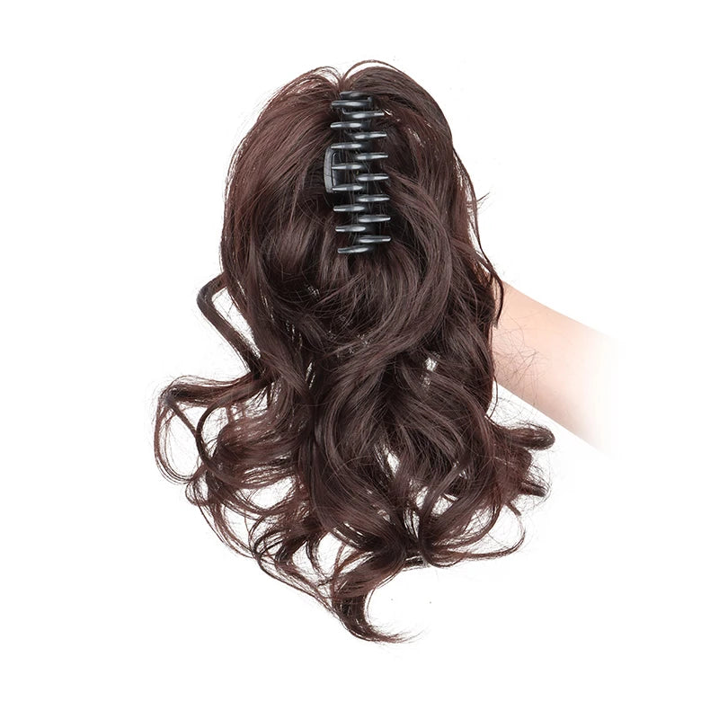 12-Inch Curly Claw Clip Ponytail Extension