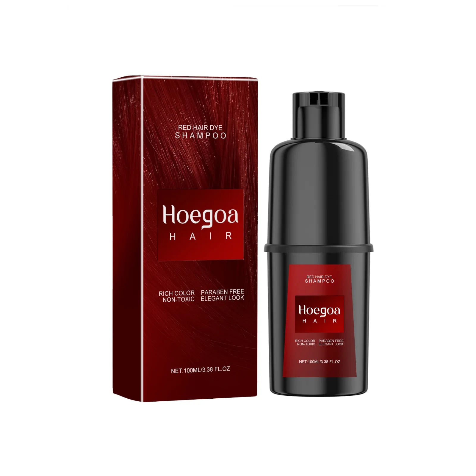 Instant Hair Color Dye Shampoo for Easy Grey Hair Coverage - 16