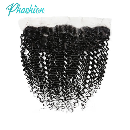 Deep Wave Human Hair Lace Frontal and Closure