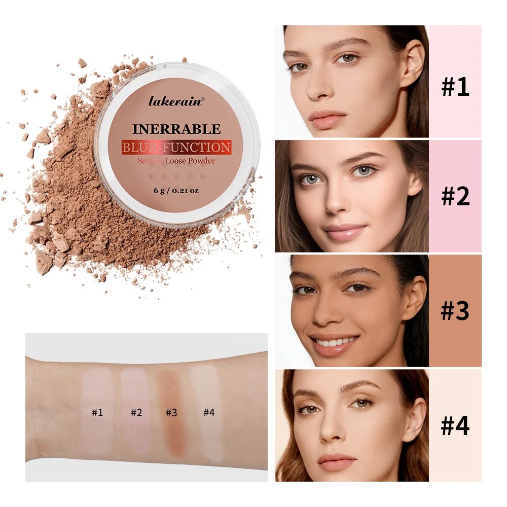 Oil-Control Matte Setting Powder for Long-Lasting Flawless Makeup