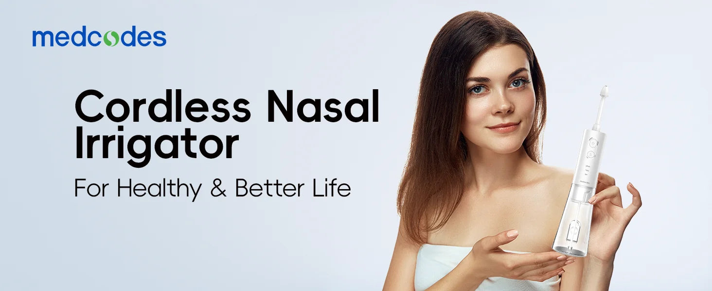 Electric Nasal Irrigator and Sinus Rinse Kit for Effective Allergy Relief - 7