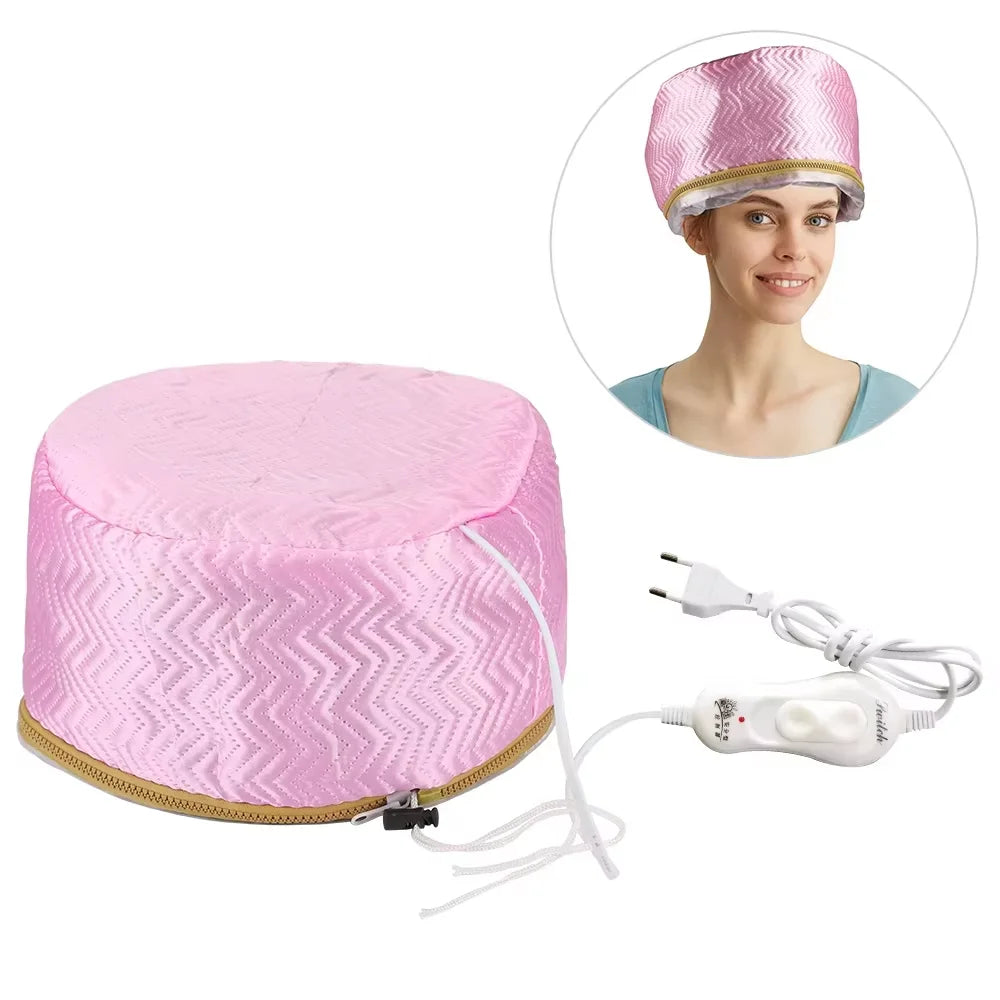 Electric Thermal Hair Steamer Cap for Deep Conditioning Treatments - 13