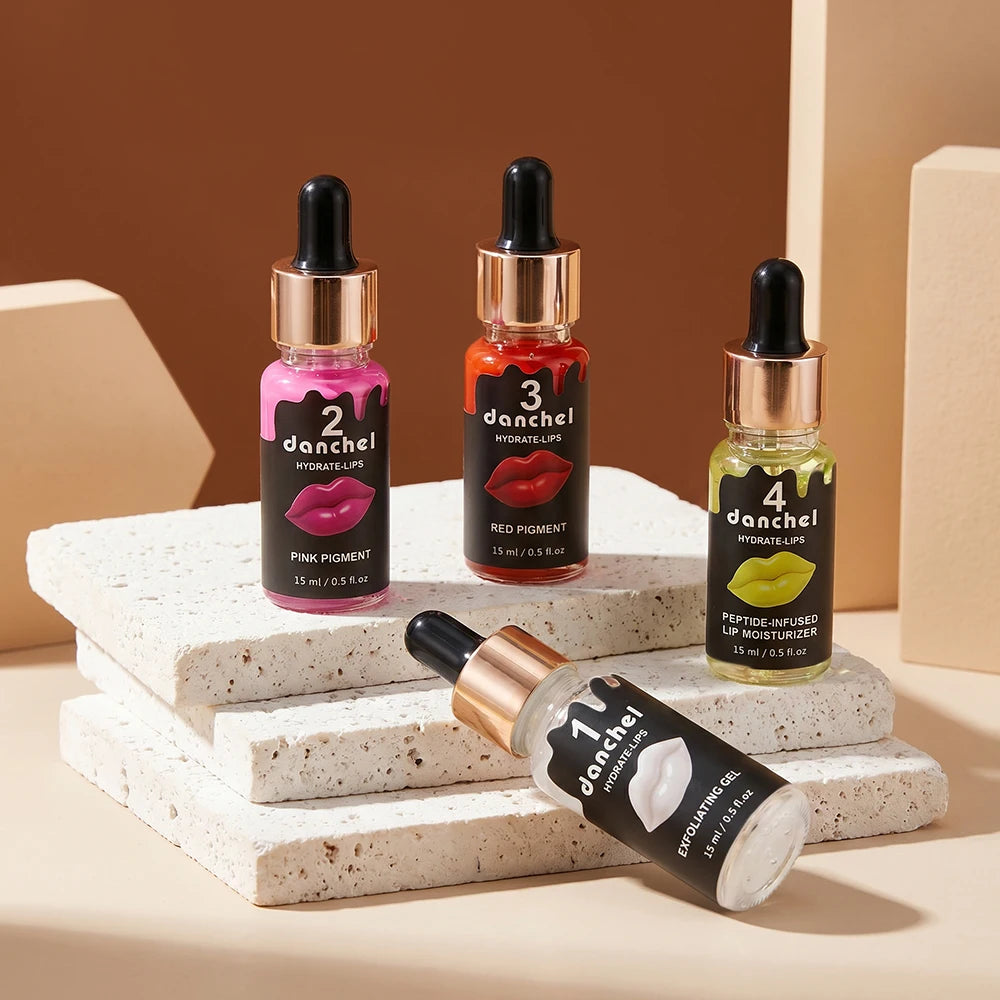 4-Step Complete Lip Care and Hydration Treatment Set