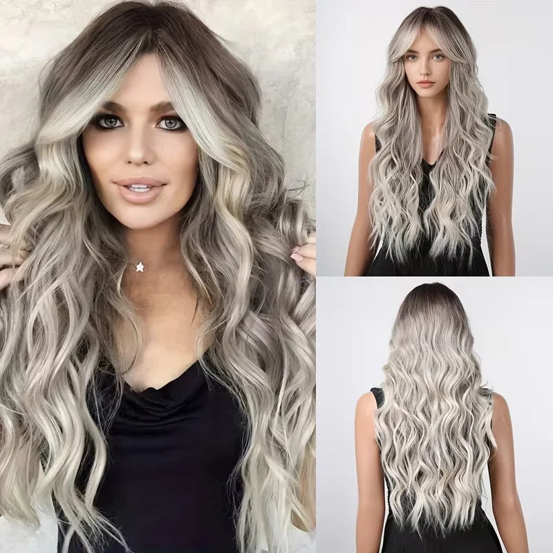 Heat-Resistant Long Body Wave Wig for Daily Wear and Special Occasions