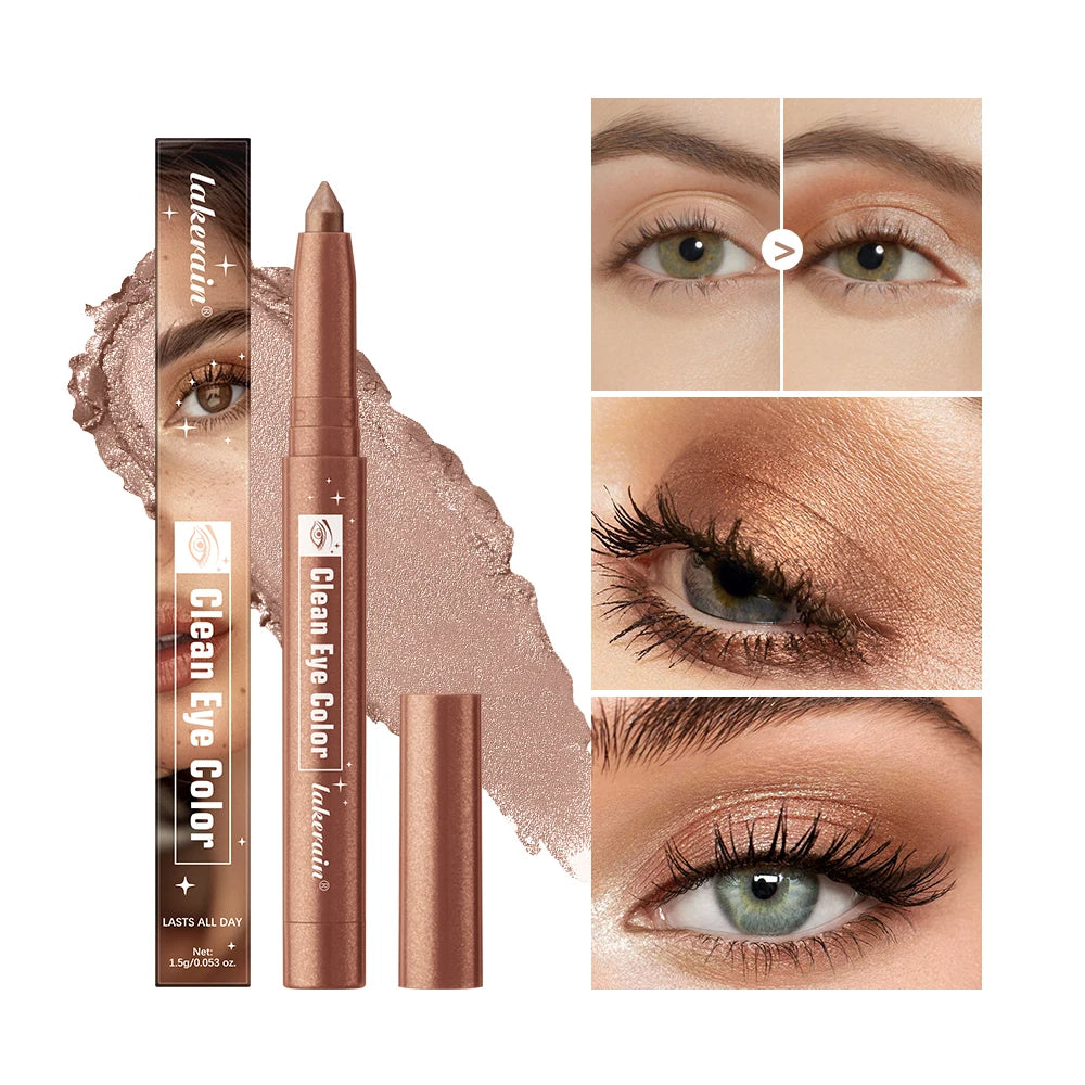 Creamy Eyeshadow Stick for Long-Lasting Shimmer and Metallic Eye Looks - 3