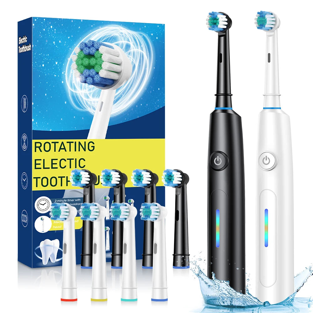 3D Rotating Electric Toothbrush for Adults with 5 Deep Cleaning Modes - 7