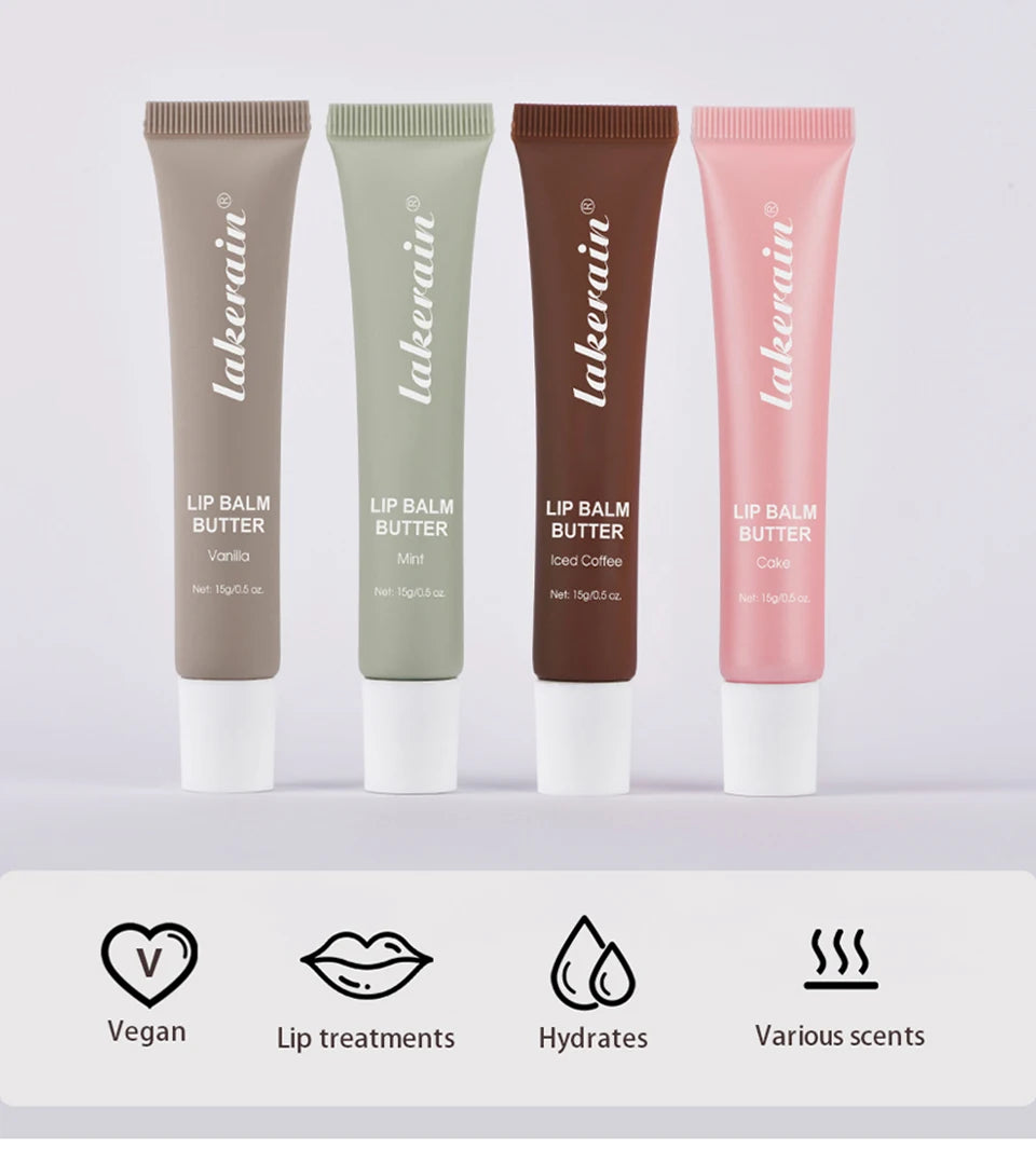 Hydrating Moisturizing Lip Balm Butter for Soft and Glossy Lips